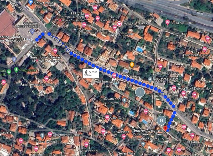 Seaview Dubrovnik Old Town Apartment Luaran gambar